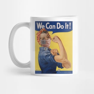 We Can Do It! Rosie the Riveter Coronavirus 2020 Poster Mug